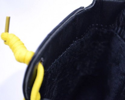 Ботинки KIMBOO арт.2206-3H, yellow sole, черный Материал наружный – качественная. . фото 8