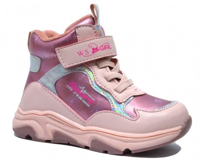 Ботинки WEESTEP арт.5321-P, sport, светло-розовый Материал верха - эко-кожа. Вну. . фото 2