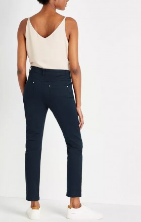 Супер джинсы , брюки универсального синего цвета , размер UK 8 , EUR 36 , US 4 ,. . фото 4