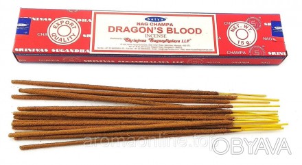 Безосновные ароматические палочки "Кровь дракона". Производство Satya, Индия.
В . . фото 1