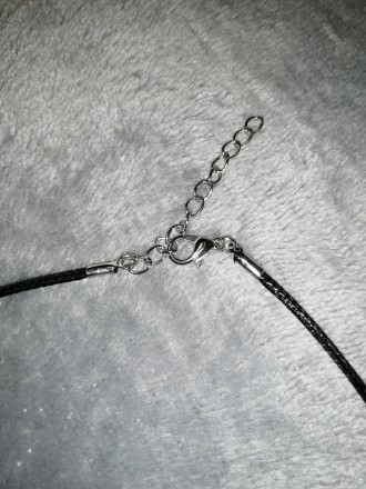 Цепочка,  бусы, украшение, чокер, шнурок с подвеской
Основная длина цепочки 45 . . фото 5