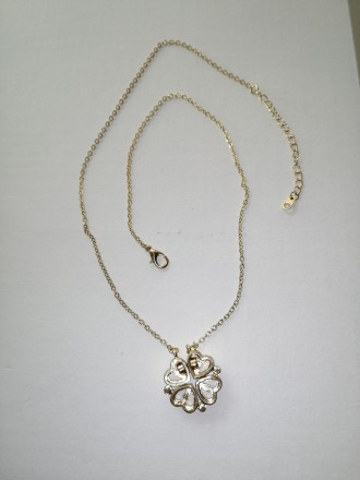 Колье, ожерелье, бусы, украшение
Основная длина цепочки 38 см, дополнительная д. . фото 6