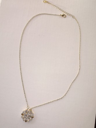 Колье, ожерелье, бусы, украшение
Основная длина цепочки 38 см, дополнительная д. . фото 8