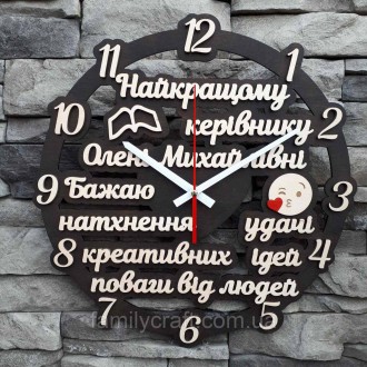 Настенные деревянные тематические часы с бесшумным механизмом. Тернопіль. фото 1 Настенные деревянные тематические часы с бесшумным механизмом. Тернопіль. фото 1