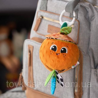 Мягкая игрушка-подвеска Lamaze Апельсинка с прорезывателем имеет несколько факту. . фото 6