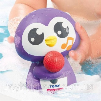 Игрушка для ванной Toomies Пингвин понравится детям от 12 месяцев. Медленно погр. . фото 9
