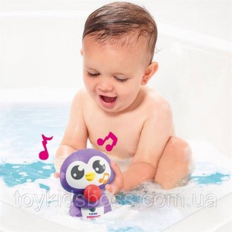 Игрушка для ванной Toomies Пингвин понравится детям от 12 месяцев. Медленно погр. . фото 10
