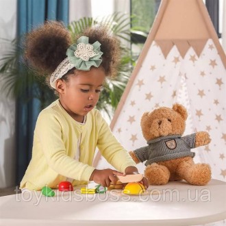 С набором игрушечных продуктов Viga Toys Завтрак малыш поможет вам приготовить п. . фото 10