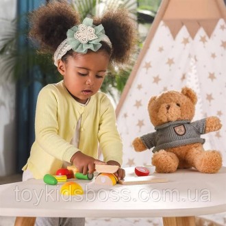 С набором игрушечных продуктов Viga Toys Завтрак малыш поможет вам приготовить п. . фото 9