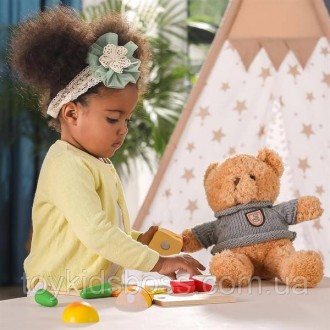 С набором игрушечных продуктов Viga Toys Завтрак малыш поможет вам приготовить п. . фото 8