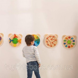 Ви хочете прикрасити стіну у дитячій кімнаті та допомогти дитині в розвитку чере. . фото 6