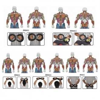 Тренажер — еспандер для розвитку м'язів рук, плечей, грудей, передпліччя CONTEC . . фото 8