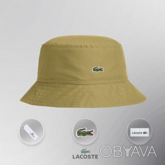 
 Описание:
Lacoste Bucket Hat 
•Незаменимый летний аксессуар , отличного качест. . фото 1