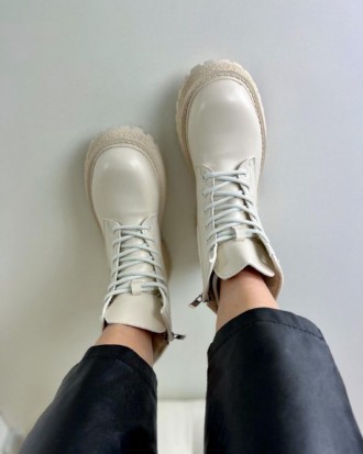 
 Ботинки Подошва Беж - это сочетание стиля, комфорта и качества.
Обувь имеет то. . фото 6
