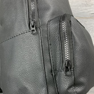 
 Мужской Городской Рюкзак Черный - универсальный рюкзак, отлично подойдет для м. . фото 5