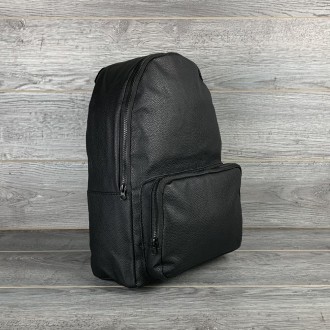 
 Мужской Городской Рюкзак Черный - универсальный рюкзак, отлично подойдет для м. . фото 3