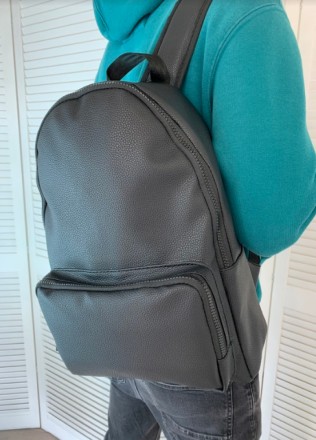 
 Мужской Городской Рюкзак Черный - универсальный рюкзак, отлично подойдет для м. . фото 10