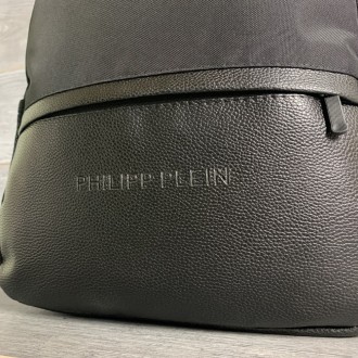 
 Мужской Городской Рюкзак Philipp Plein Черный - универсальный рюкзак, отлично . . фото 8