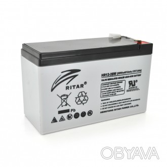 
	Аккумуляторная батарея (VRLA) серии HR предназначена для большой нагрузки имее. . фото 1