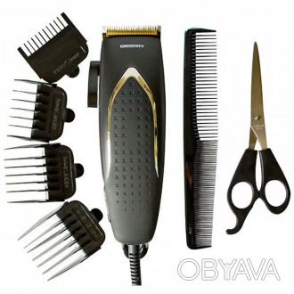   Надежная и качественная машинка для стрижки волос Gemei GM 809 поможет создать. . фото 1