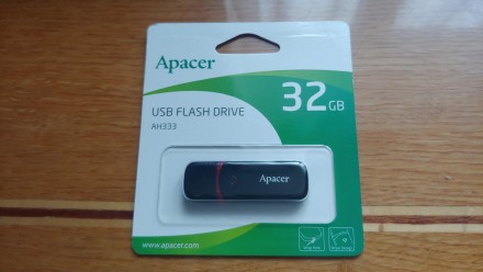 USB Флеш Память Apacer 32GB Black Новая. Черновцы. фото 1 USB Флеш Память Apacer 32GB Black Новая. Черновцы. фото 1