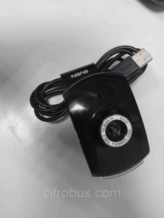 Веб-камера з матрицею 0.3 МП, дозвіл відео 640x480, підключення через USB 2.0, в. . фото 2