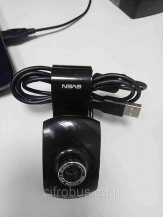 Веб-камера з матрицею 0.3 МП, дозвіл відео 640x480, підключення через USB 2.0, в. . фото 4
