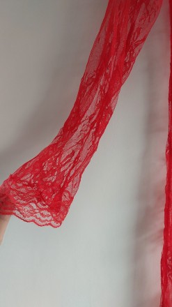 Колір - червоний
Заміри: довжина 125 см, пів обхват грудей 38 см, пів обхват тал. . фото 4