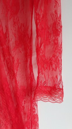 Колір - червоний
Заміри: довжина 125 см, пів обхват грудей 38 см, пів обхват тал. . фото 6