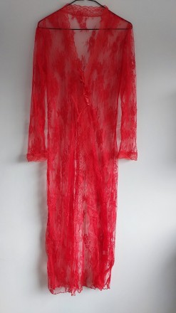 Колір - червоний
Заміри: довжина 125 см, пів обхват грудей 38 см, пів обхват тал. . фото 5