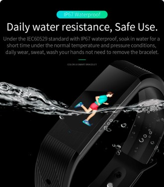 SmartSkmei Braclet Nano B30 Black – одна из последних новинокв линейке бренда Sk. . фото 10