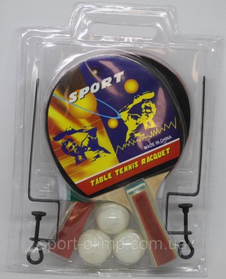 Ігровий набір ракеток 2 штуки з кульками для настільного тенісу
Любите настільни. . фото 3
