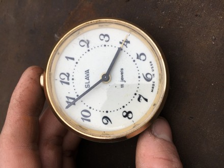 Продам Ретрогодинник настільний годинник будильник годинник Слава Slava СРСР ста. . фото 5