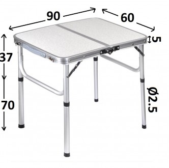 Компактный в сложенном виде, но достаточно большой в разложенном – стол Slim. Та. . фото 4