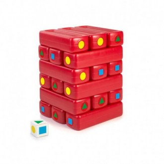Большие блоки, основанные на Jenga и адаптированные для использования детьми. Со. . фото 3