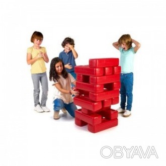 Большие блоки, основанные на Jenga и адаптированные для использования детьми. Со. . фото 1
