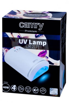 Лампа для манікюру Camry CR 2171
Ультрафіолетова манікюрна лампа CR2171 розширює. . фото 7