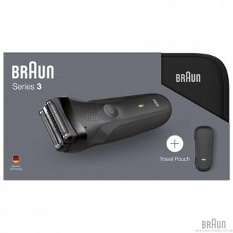 Бритва BRAUN 300TS
Потрійна система гоління
Бритва Braun Series 3 300TS начисто . . фото 6