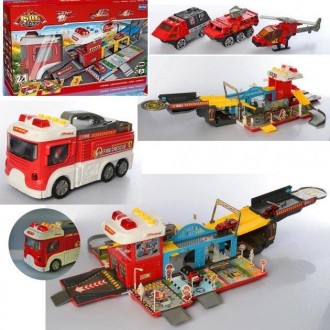 Пожарная машина - парковка арт. A-1022
Пожарная машина с возможностью трансформа. . фото 2