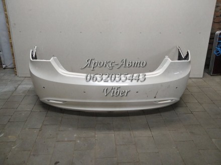 Бампер задний HYUNDAI Sonata 2009-2014 866103S010, 866113S000 с отверстиями под . . фото 2