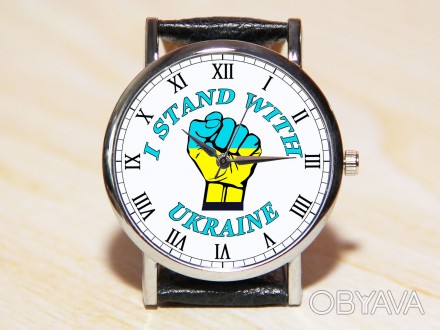 Годинник патріотичний, годинник з прапором України, чоловічий годинник, жіночий . . фото 1