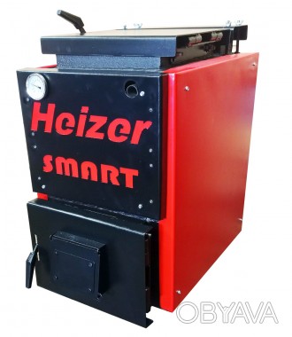 Серия твердотопливных котлов «HeizerSmart» – это серия компактных шахтных котлов. . фото 1