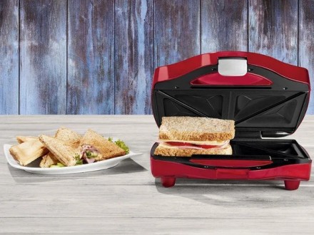 Бутербродница, сендвичница Silver Crest 750W
Практичная сэндвичница мощностью 75. . фото 4