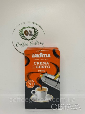 Кава Lavazza Crema e Gusto Forte – вишуканий купаж добірних сортів арабіки та ро. . фото 1
