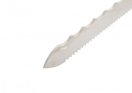 Нож для минеральной ваты изготовлен из нержавеющей стали. Лезвие имеет двухсторо. . фото 4