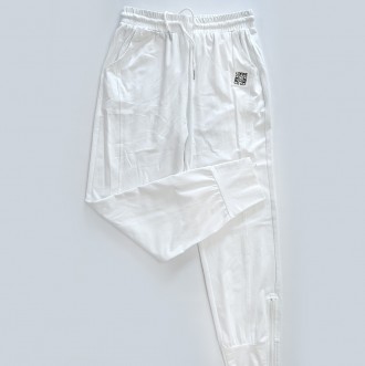 Весенние женские штаны белые.
Длина брюк от пояса: 92см
Длинна по внутреннему кр. . фото 3