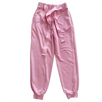 Женские штаны розовые.
	
	
	Размер
 S
 M
 L
	
	
	Длинна 
 95 см. 
 96 см.
 97 см. . фото 2