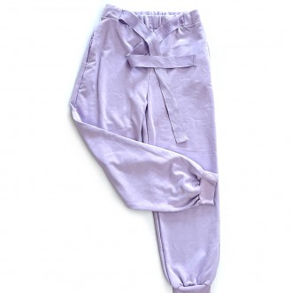Женские штаны фиолетовые.
	
	
	Размер
 S
 M
 L
	
	
	Длинна 
 95 см. 
 96 см.
 97. . фото 4