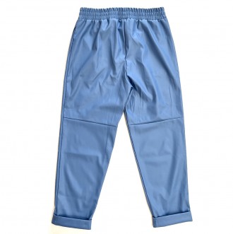 Женские штаны синие.
	
	
	Размер
 S
 M
 L
 XL
	
	
	Длинна 
 91 см. 
 91 см.
 91 . . фото 5