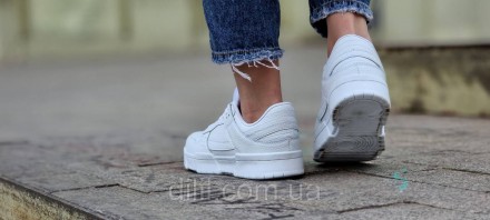 Белые женские кроссовки 
 
▷ идут размер в размер
36р - 23 см 
37р - 23,5 см 
38. . фото 4